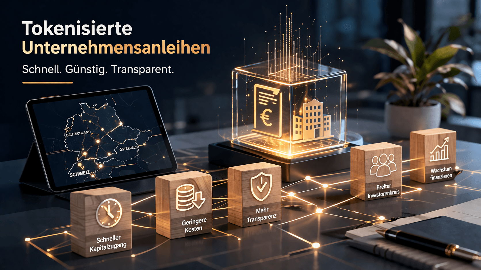 Tokenisierte Unternehmensanleihen