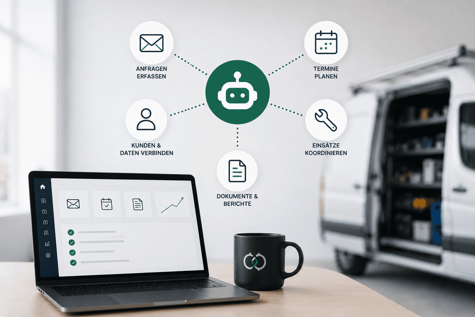 KI-Automatisierung im Service- und Wartungsbetrieb